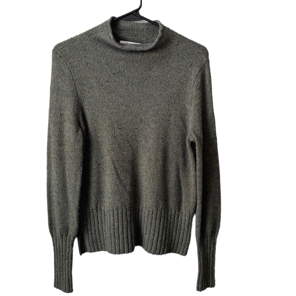 Donegal Inland Turtleneck Sweater in Coziest Yarn size S